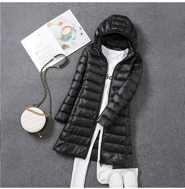 Lightweight Warm Puffer Jacket for Women